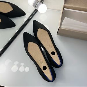 Rothy’s the Point Black Solid BNIB